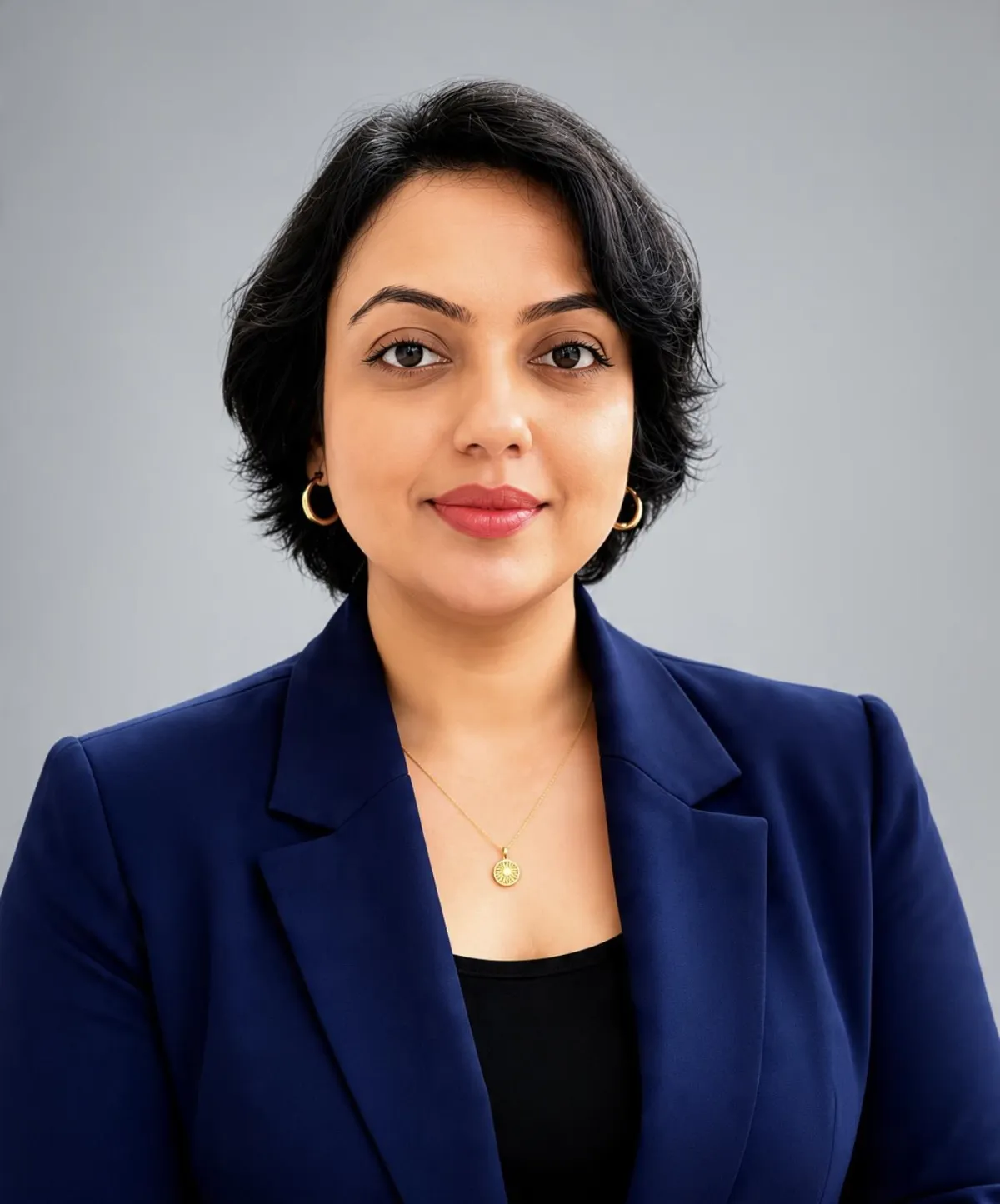 Professional portrait of Indian woman