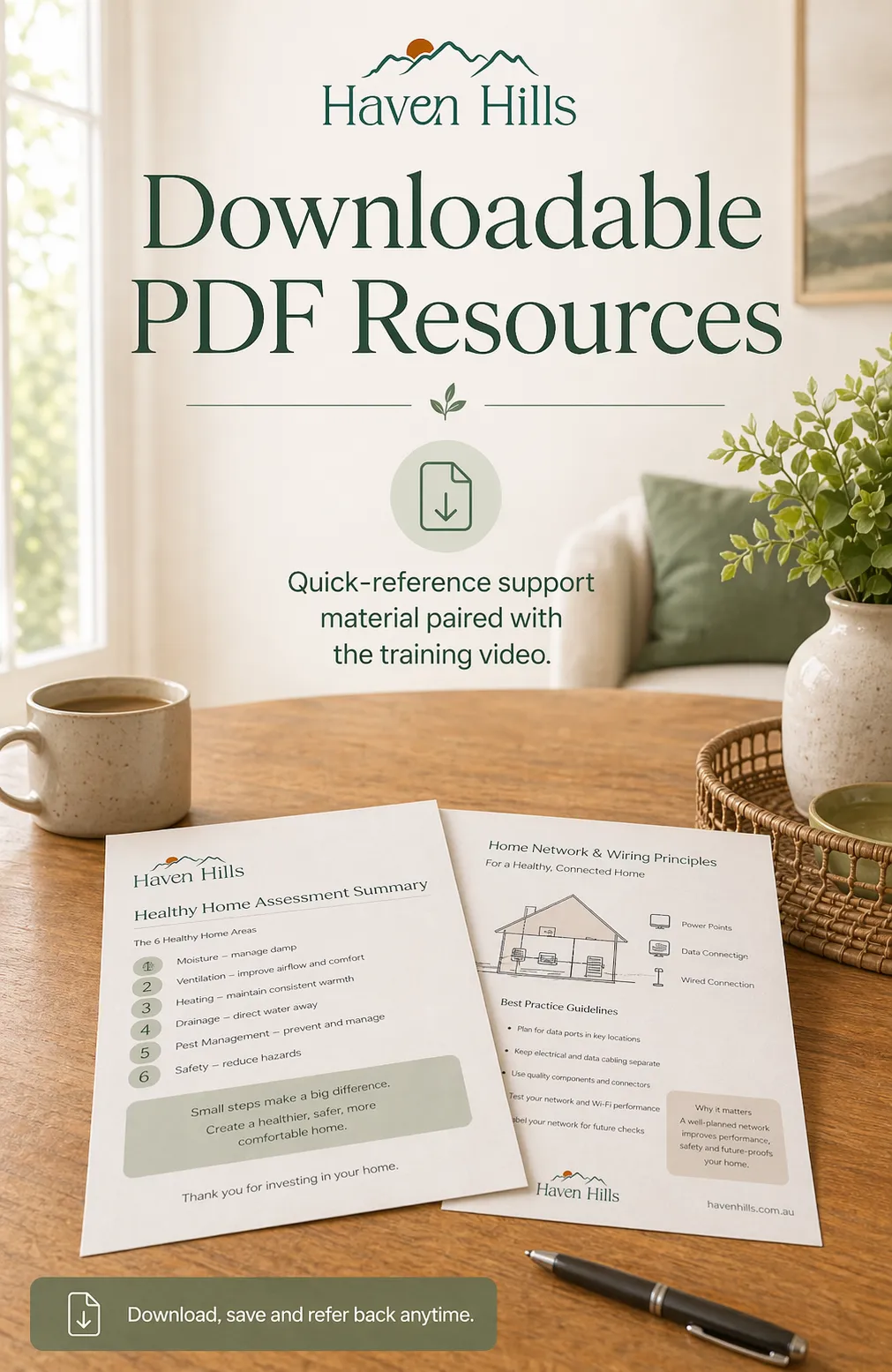 Downloadable resources