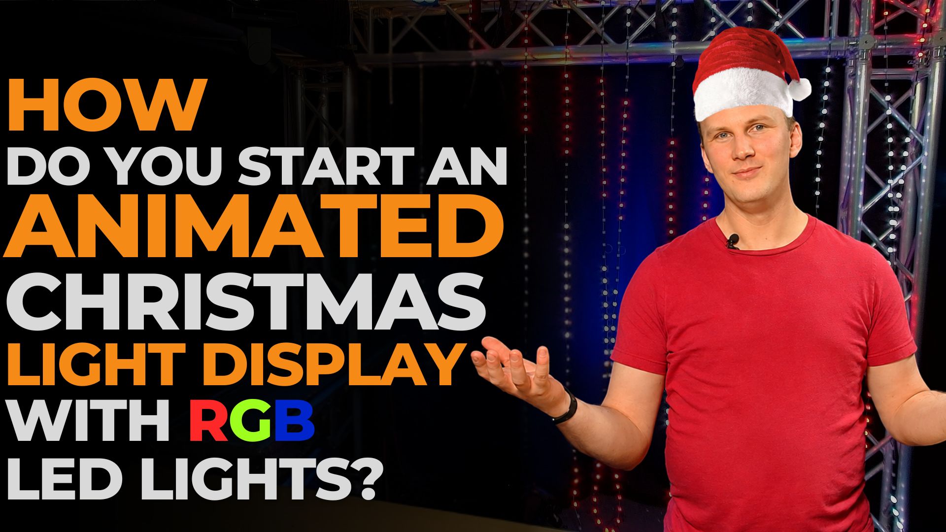 How to Start an Animated Christmas Light Show: Step-by-Step for Beginners