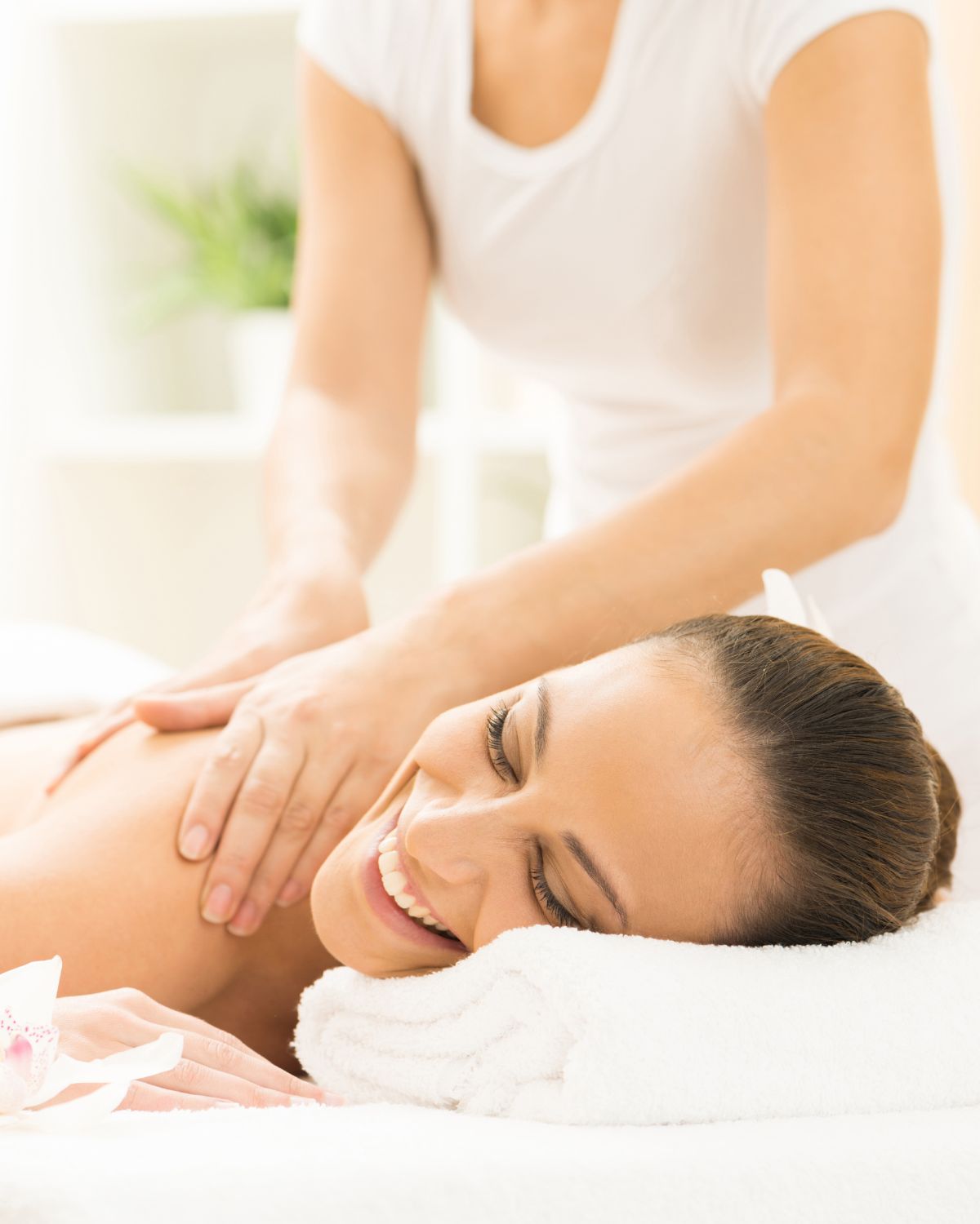 Interior of showcasing a calm, clean, and welcoming spa environment