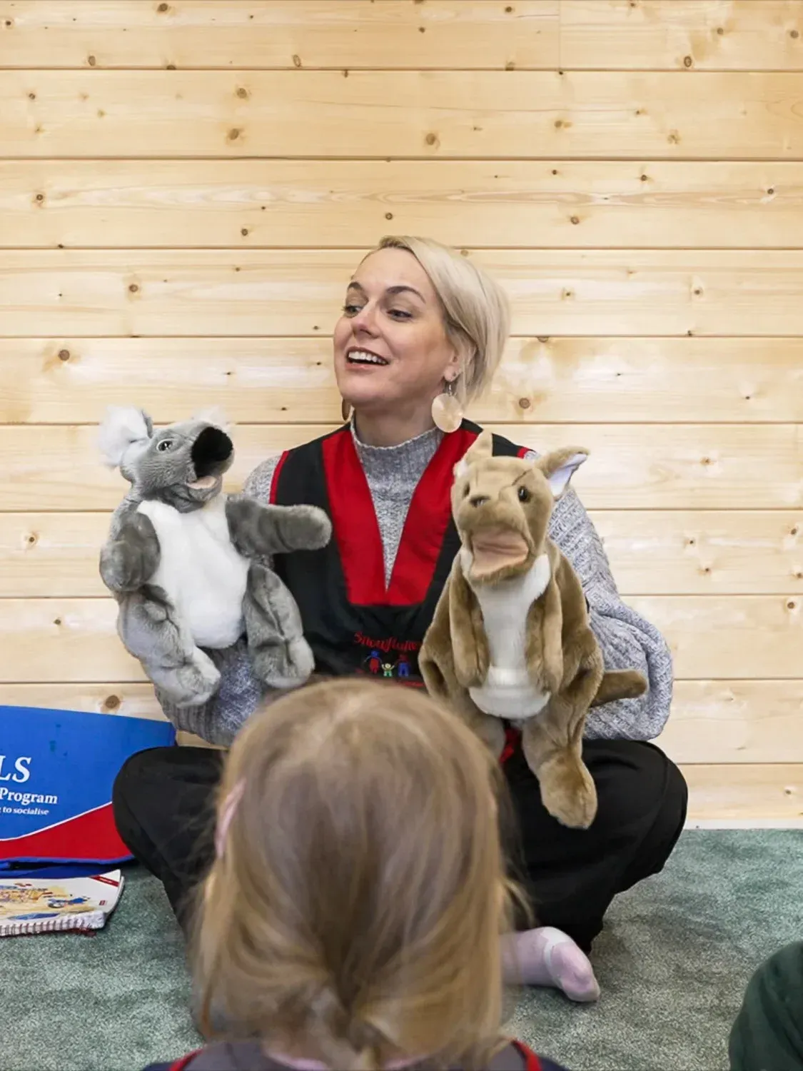 A Constant Narration to our toddlers is important to develop Language skills, do this with interactive storytime