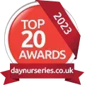 Day Nurseries Top 20 Nurseries 2023 Award 