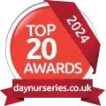 Day Nurseries Top 20 Nurseries 2024 Award 
