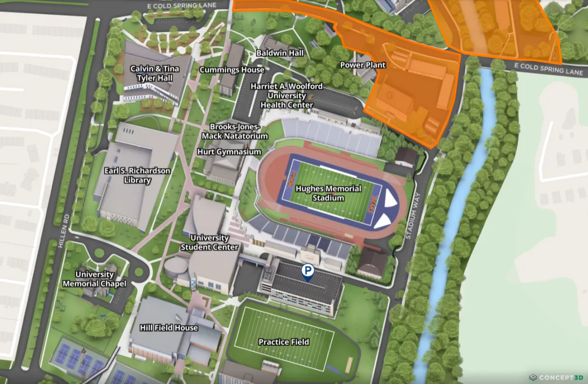Map of Morgan's Campus
