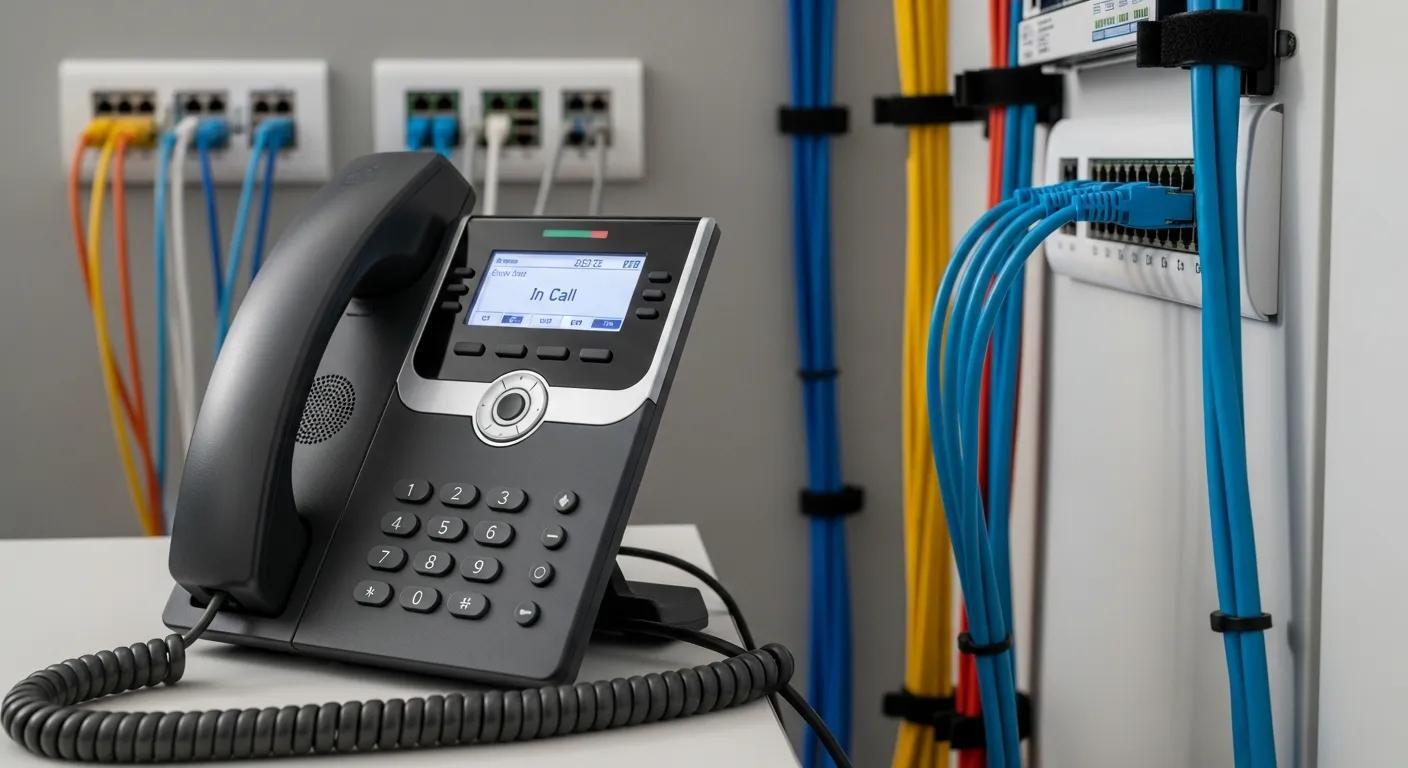 Low voltage network cabling in 