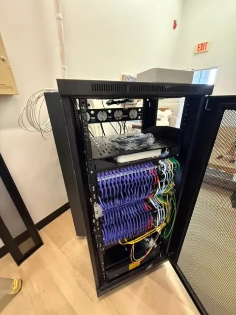 Low voltage network cabling in 