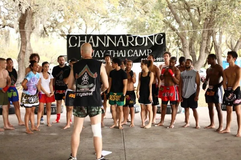 A Local Muay Thai Gym In Santa Ana, California