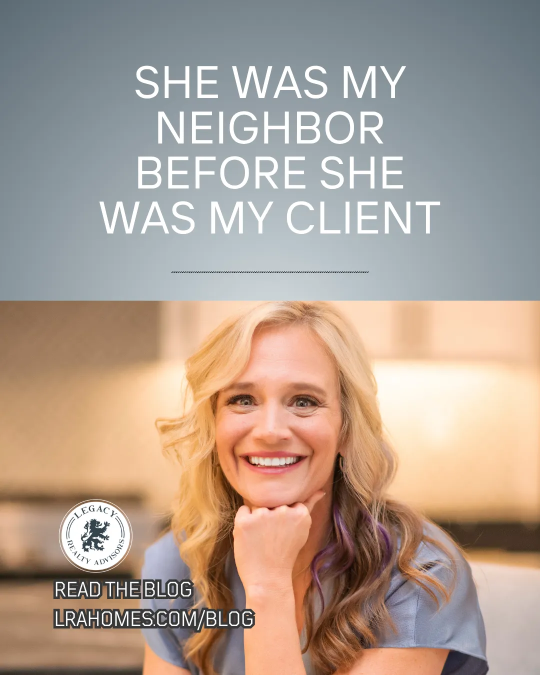 A Jennifer Mount social media graphic reflecting on the first buyer she ever helped, a neighbor who became her first client and the start of a 25-year real estate career in Tulsa Oklahoma.
