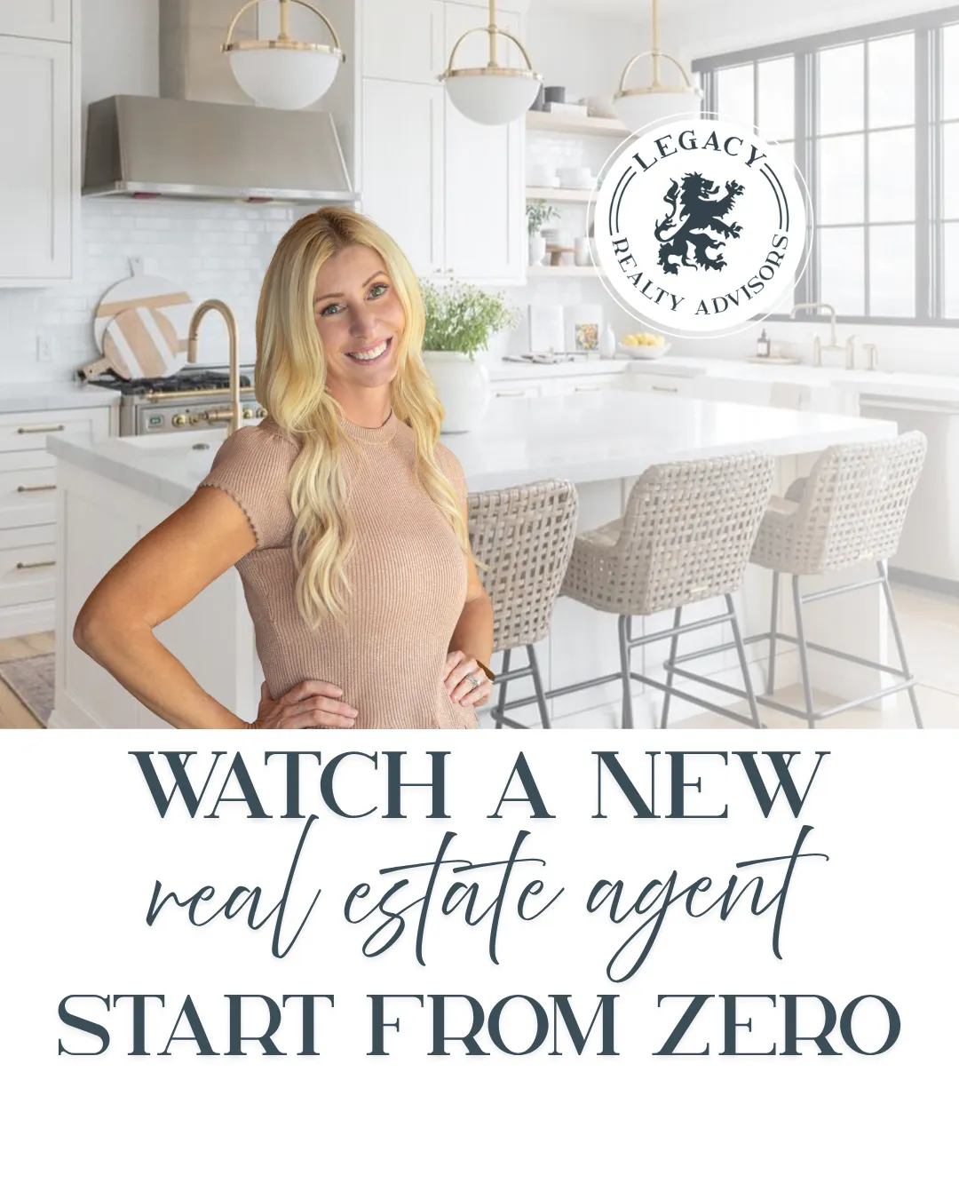 Sarah Hoffman, new real estate agent at Legacy Realty Advisors in Tulsa, Oklahoma