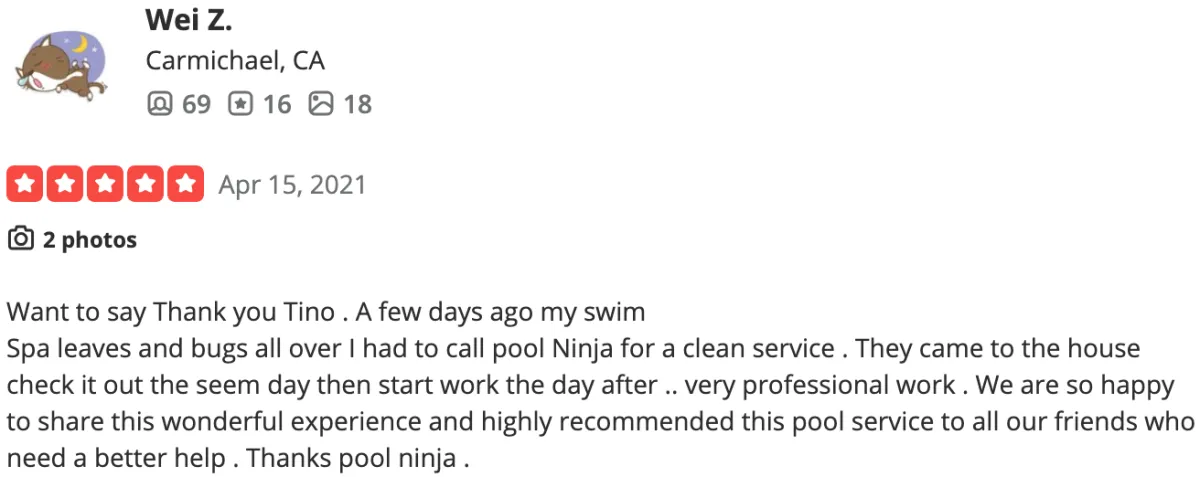 weekly pool service near me