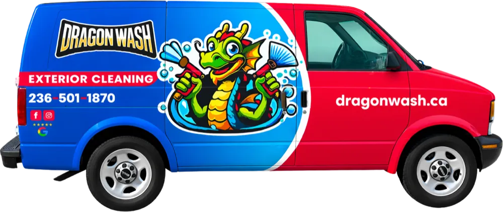 Dragon Pressure Washing & Window Cleaning Van