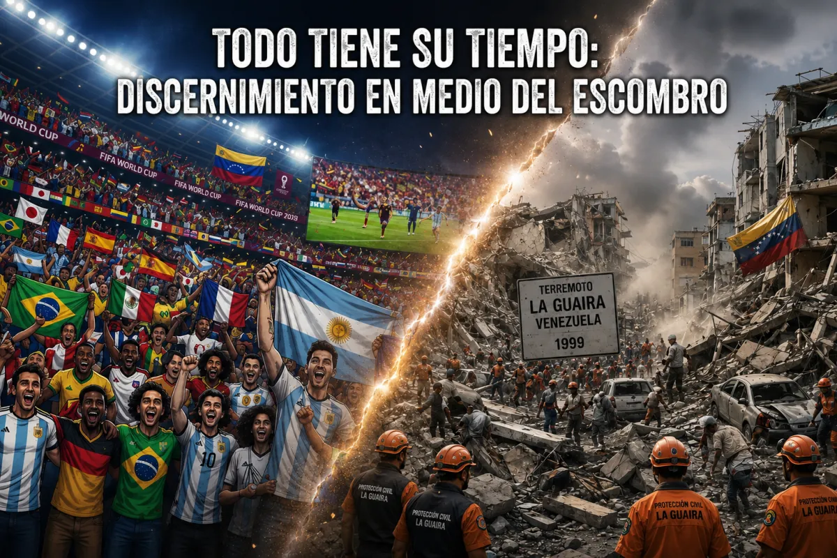 Todo tiene su tiempo:  Discernimiento en medio del escombro