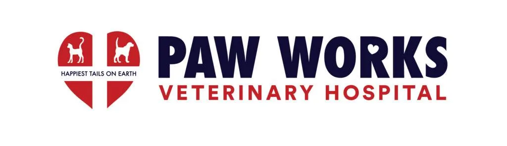 Paw Works Veterinary Hospital Logo