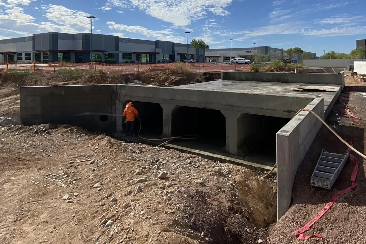 Tempe Concrete Headwalls