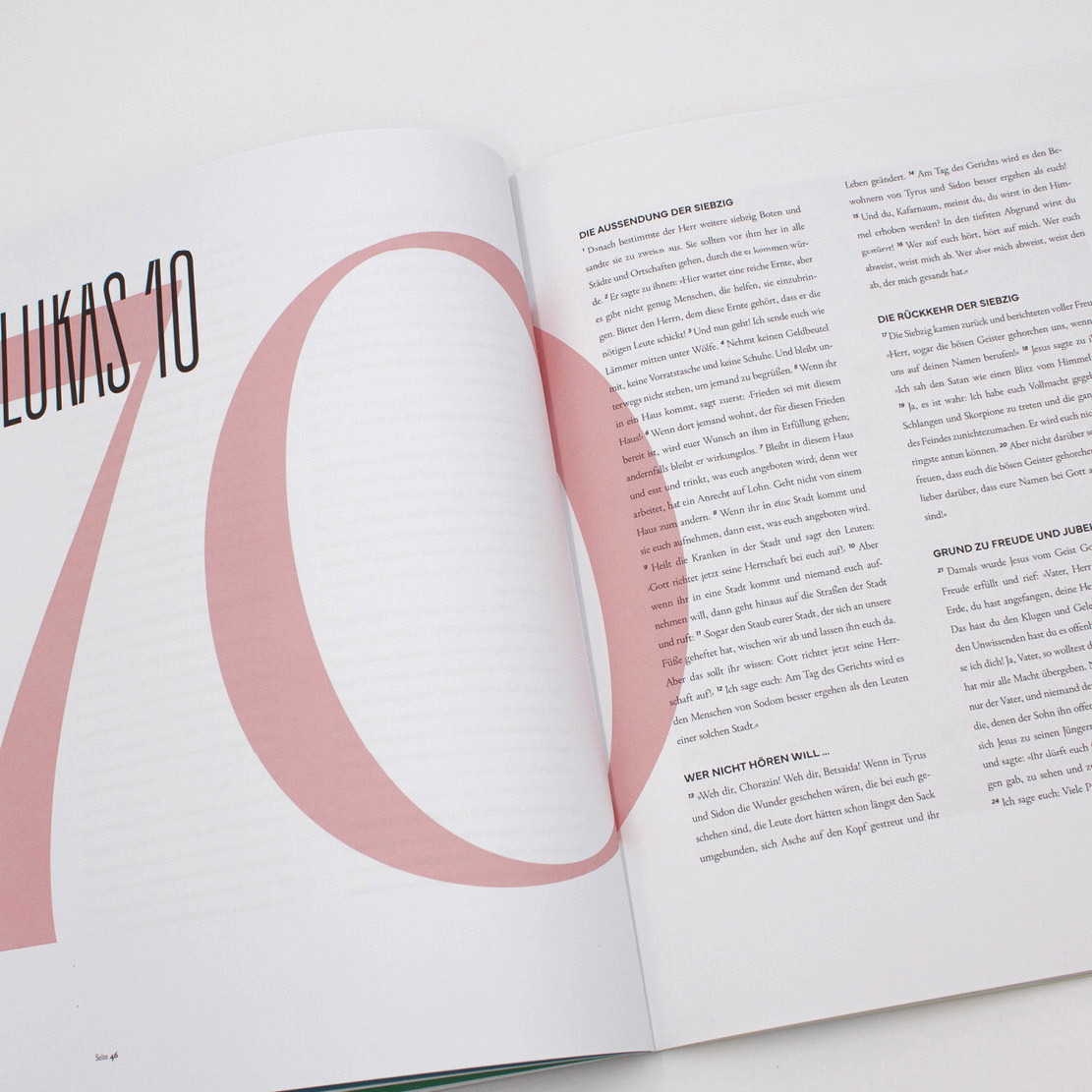 Lukas 10 | Gestaltung