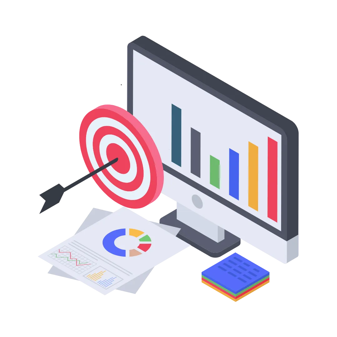 Illustration of RenoGrow's one-click marketing campaign tool for easy customer engagement.