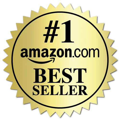 #1 Amazon.com Best Seller award badge