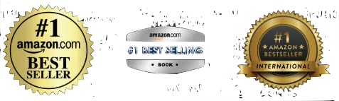 Amazon best-seller and international bestseller badges for The Insurance Dudes book