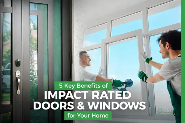 5 Key Benefits of Impact Rated Doors & Windows for Your Home
