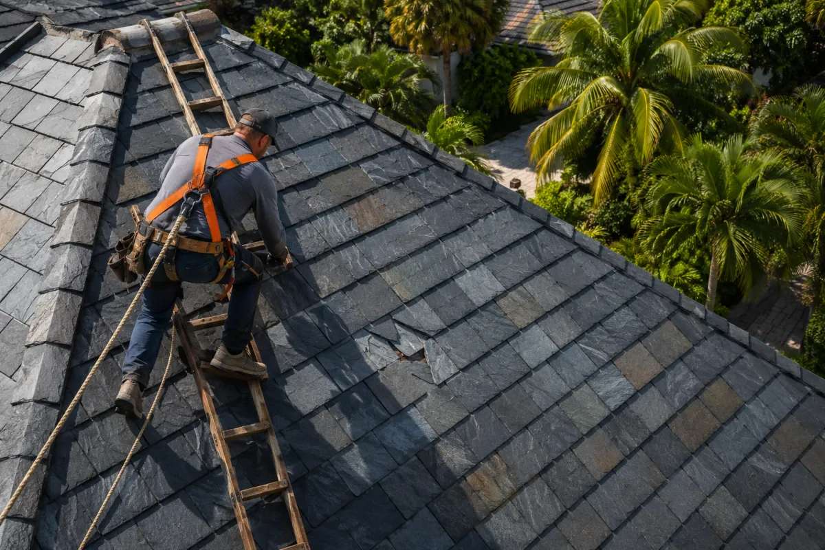 Can You Walk on a Slate Roof