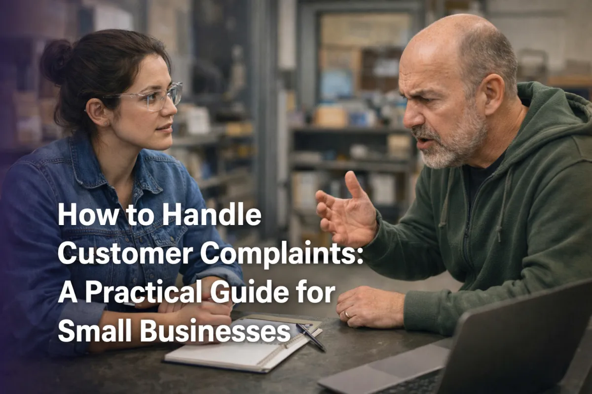 How to Handle Customer Complaints: A Practical Guide for Small Businesses