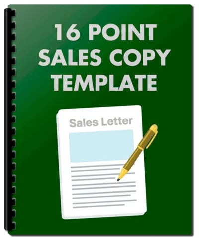 16 Point Sales Copy Template