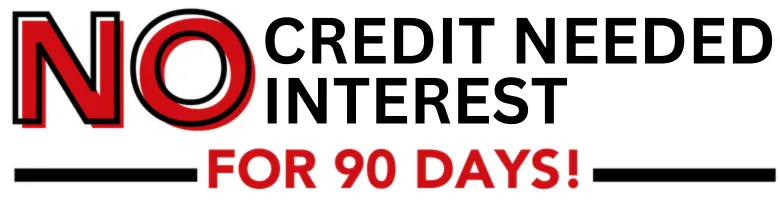 no credit needed, no interest for 90 days