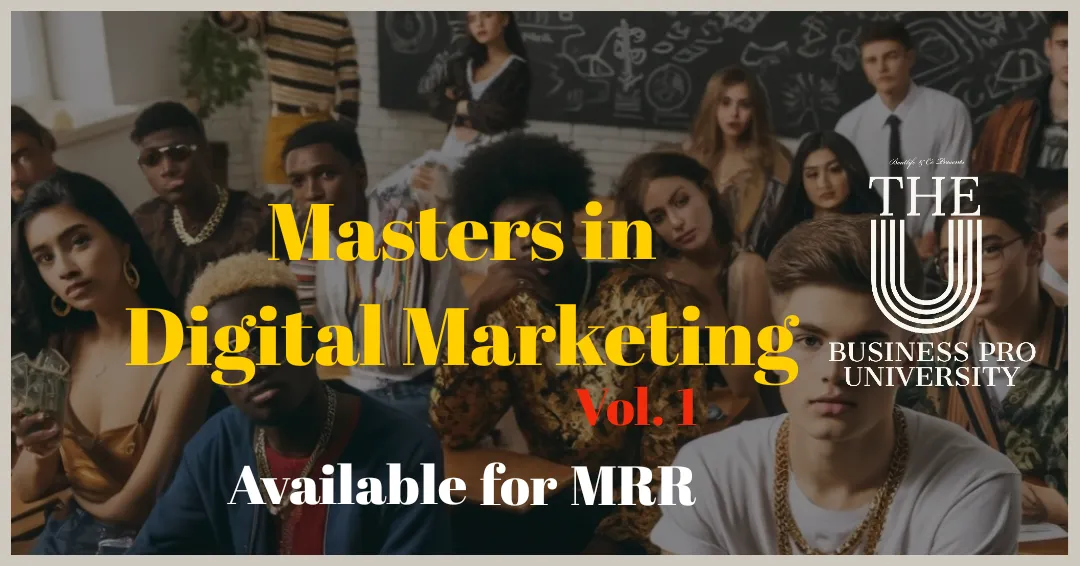 Business Pro University: Masters in Digital Marketing