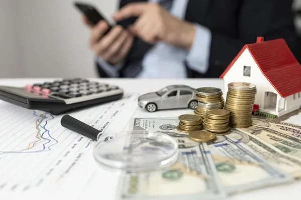 Strategic homebuyer reviewing financial options before purchasing property in Ashburn Virginia