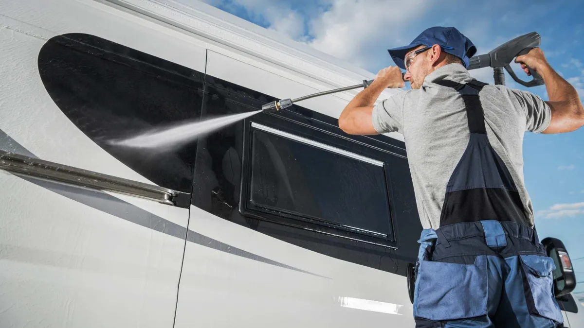 Mobile RV detailing in Central Florida
