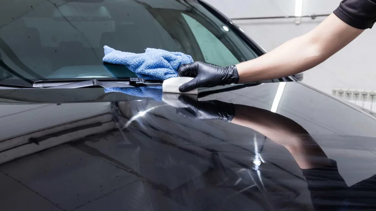Applying ceramic coating to outdoor BBQ for UV and weather protection