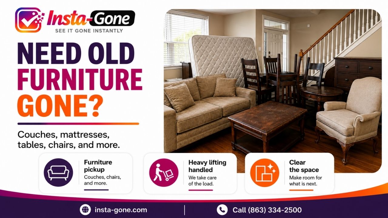Need Old Furniture Gone? How to Clear Bulky Items Without the Stress