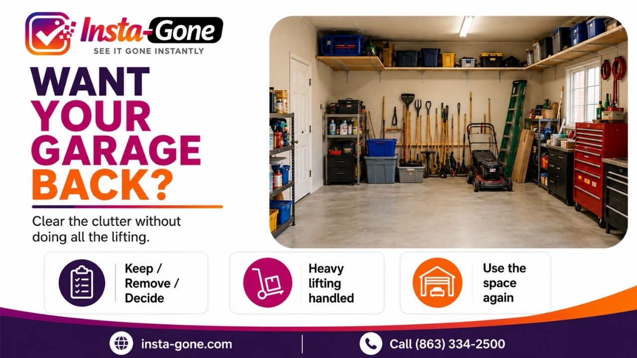 Want Your Garage Back? How to Clear the Clutter Without Doing All the Lifting
