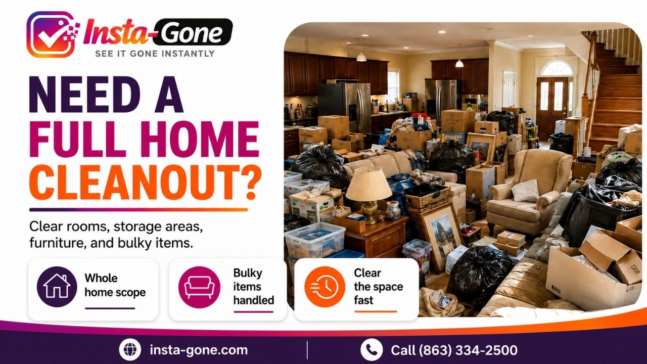Need a Full Home Cleanout? How to Clear a House Without Delays