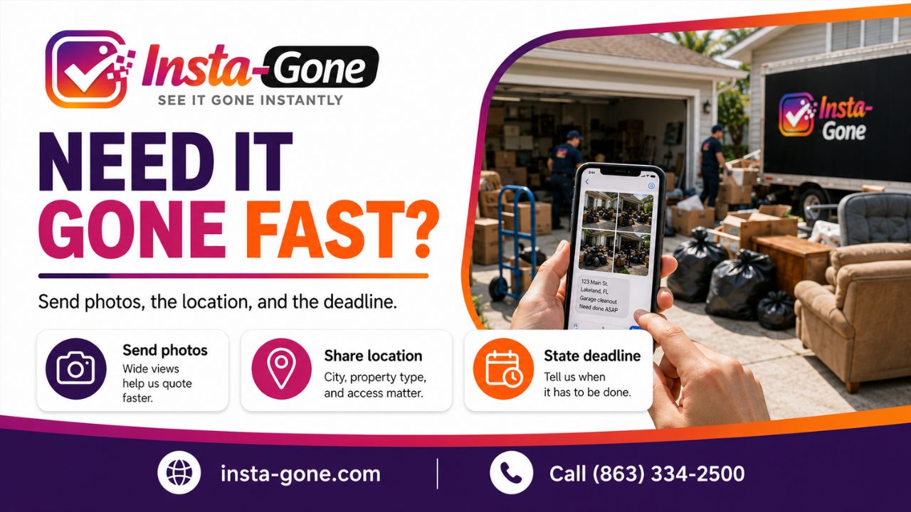 Need It Gone Fast? What to Send Before Booking a Cleanout
