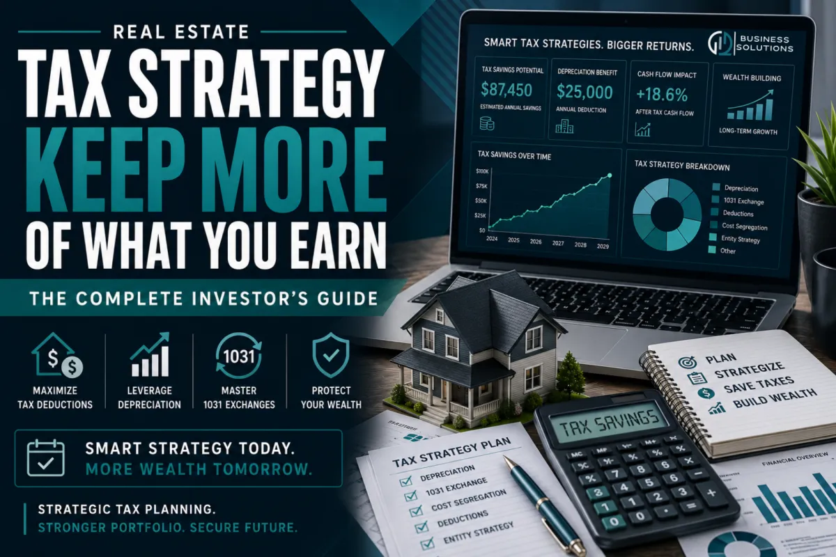 Real Estate Tax Strategy: The Complete Investor's Guide to Paying Less and Keeping More