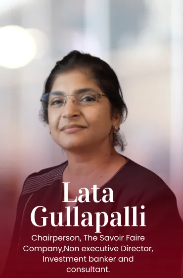 Global Woman Summit 2025 Speaker Lata Gullapalli