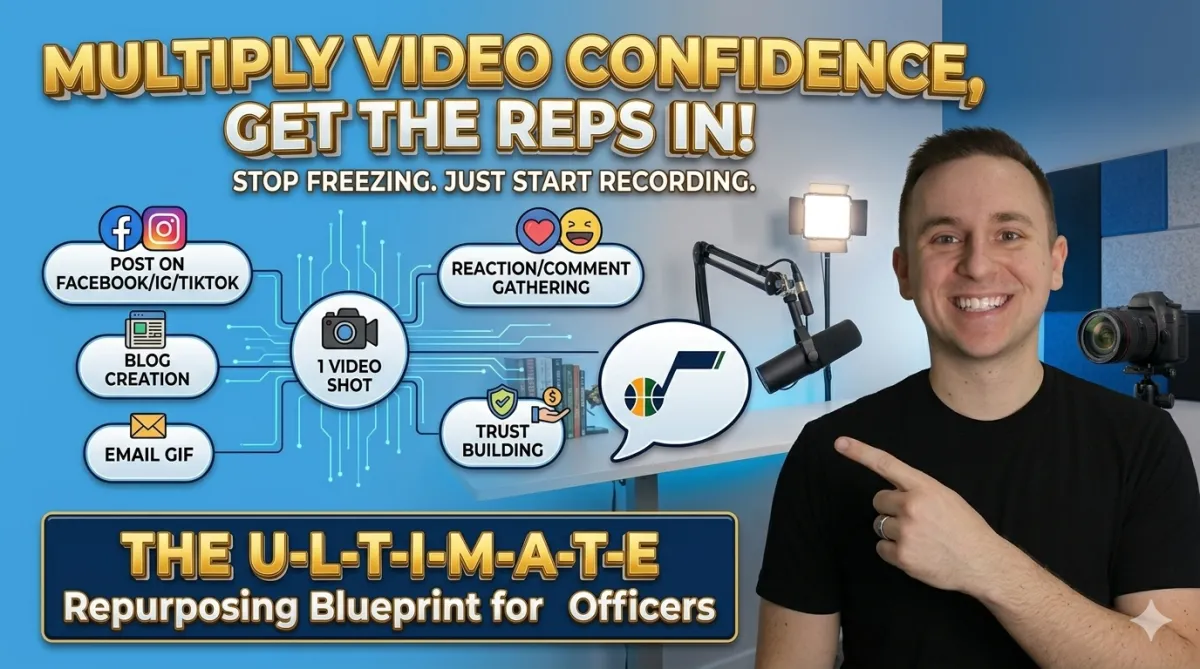 How Loan Officers Can Get Comfortable on Video and Start Creating Content That Converts