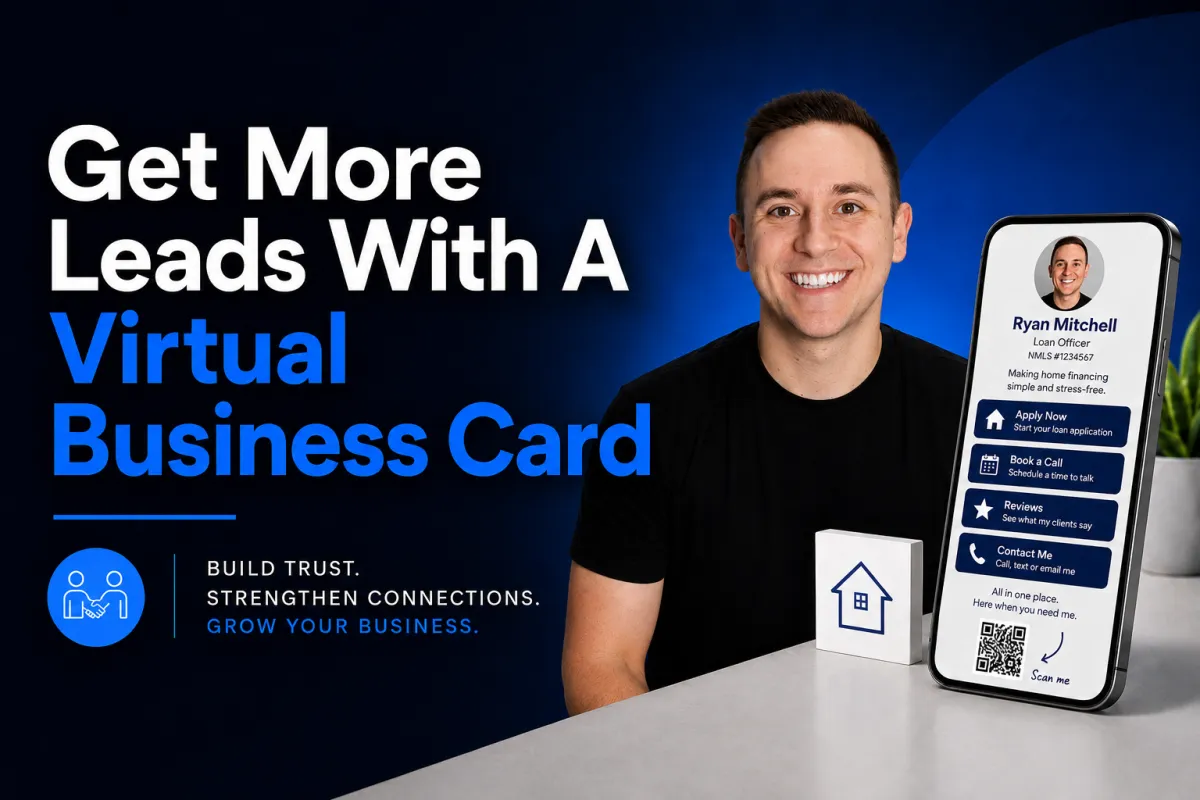 Get More Leads With A Virtual Business Card