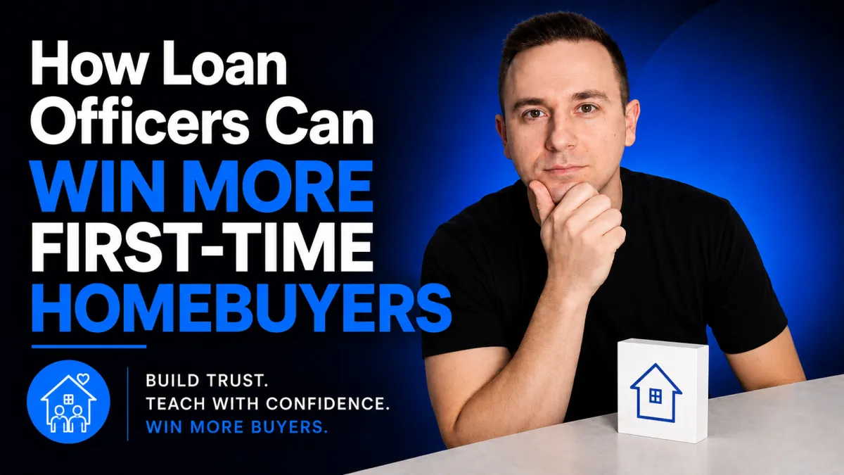 How Loan Officers Can Win More First-Time Homebuyers