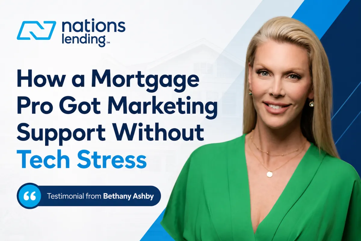 How a Mortgage Pro Got Marketing Support Without Tech Stress