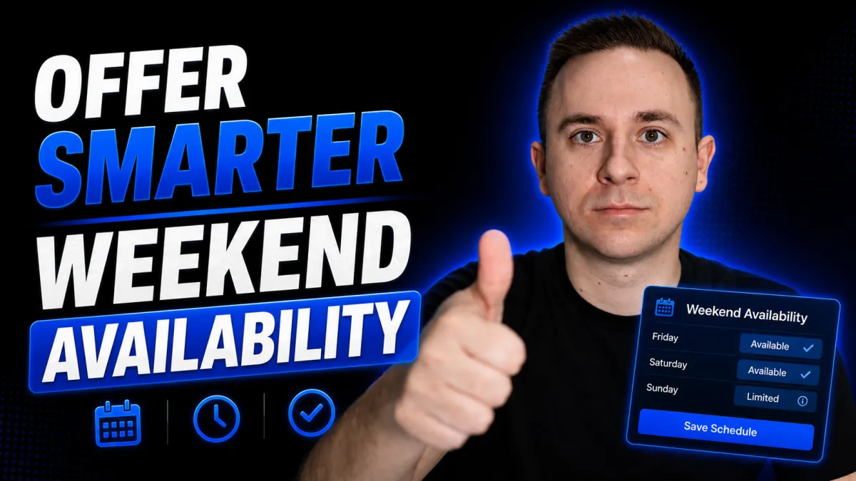 Why Every Loan Officer Should Offer Smarter Weekend Availability