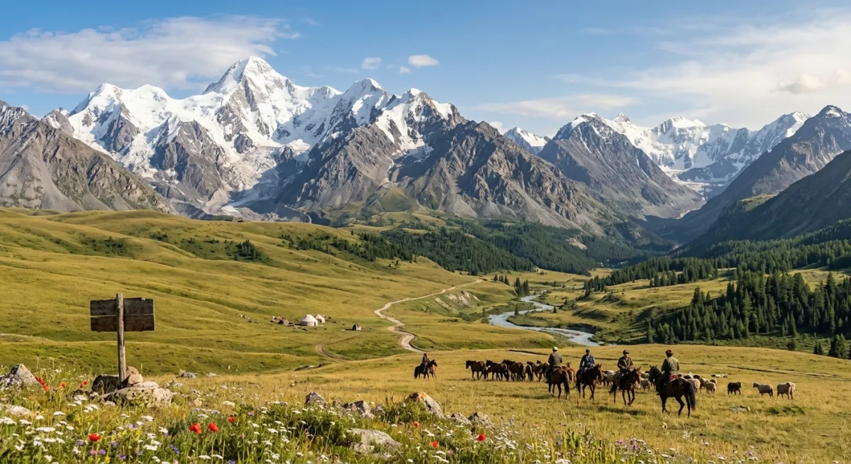 Las montañas de Kazajistán: Tian Shan, Altaí, el Himalaya más hermoso