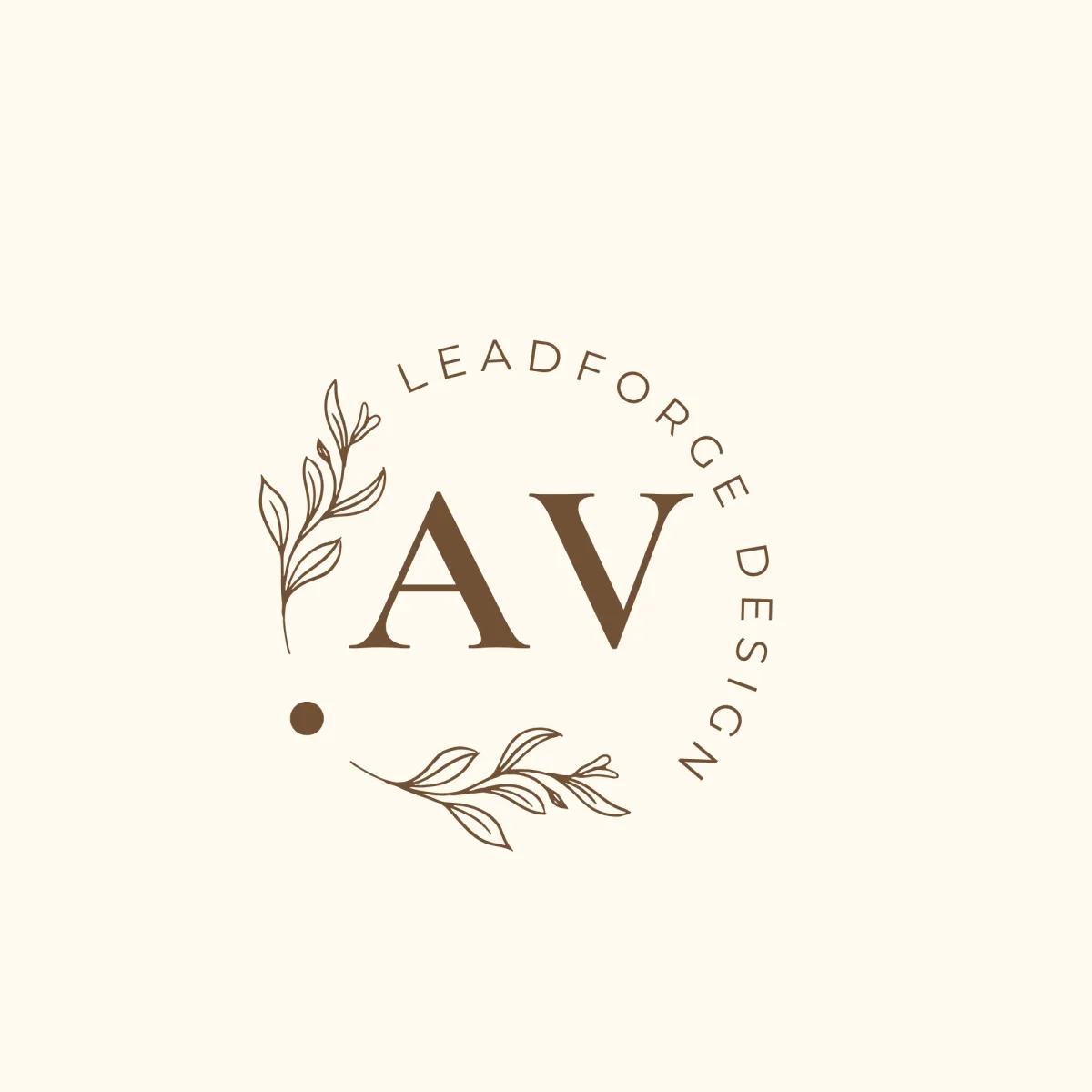 LeadForge AV Logo