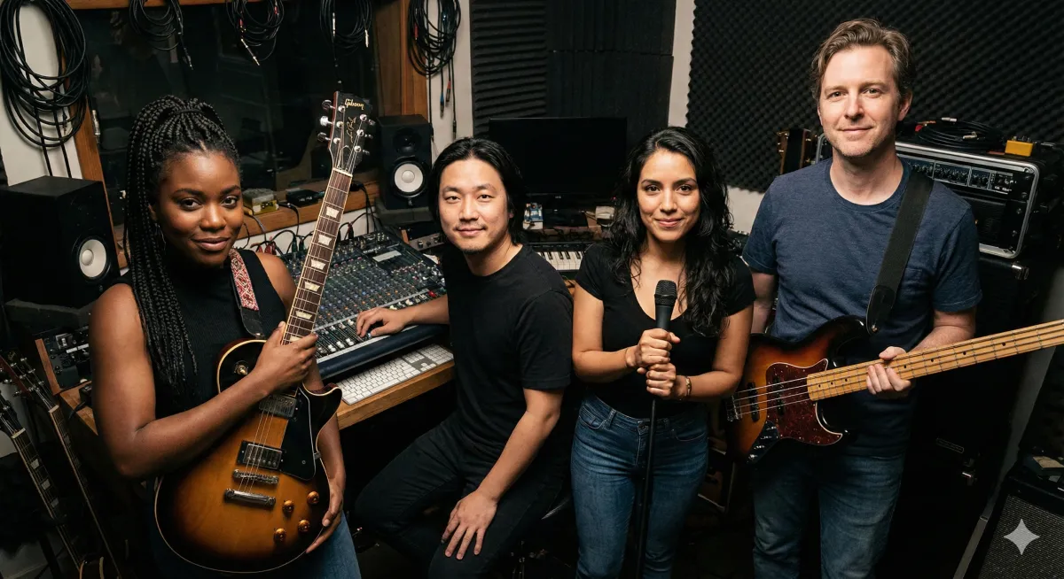 man in blue shirt smiling