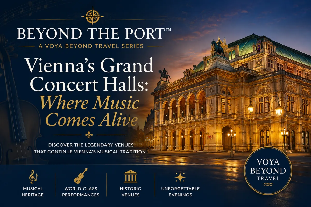 Beyond the Port™ Vienna's Grand Concert Halls: Where Music Comes Alive