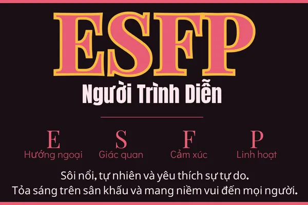 15 ESFP - Người trình diễn