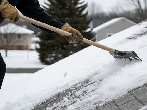 Johnston, RI Rooftop Snow and Ice Removal