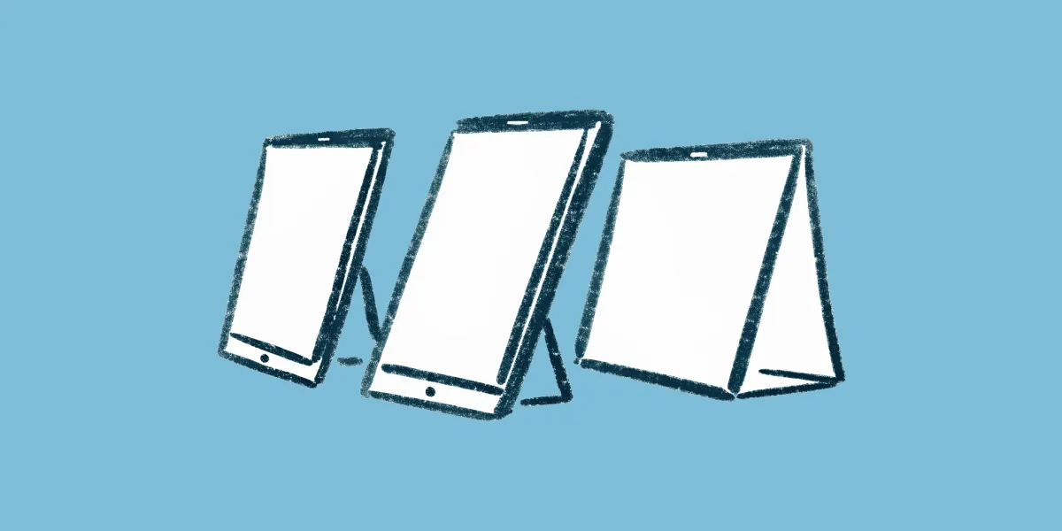 How many tablets does an in-person survey need?