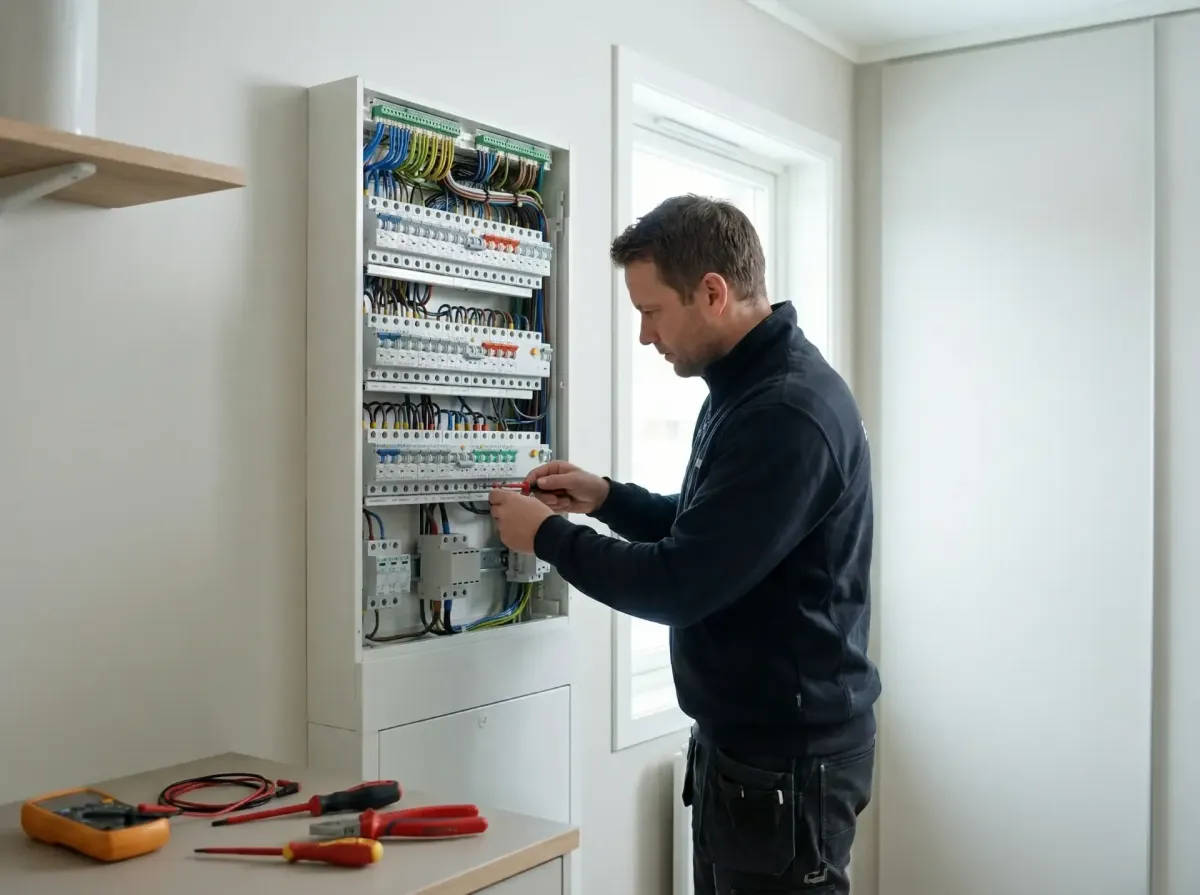 Installasjon av sikringsskap i Oslo